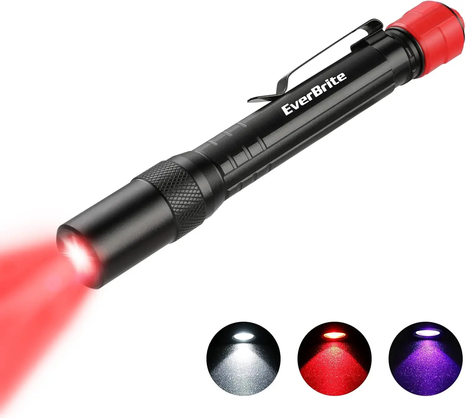 3-in-1 LED Pen Light: White, Red & UV Blacklight, AAA Batteries Included, for Pet Stain Detection, Camping & EDC
3-in-1 LED Pen Light: White, Red & UV Blacklight, AAA Batteries Included, for Pet Stain Detection, Camping & EDC