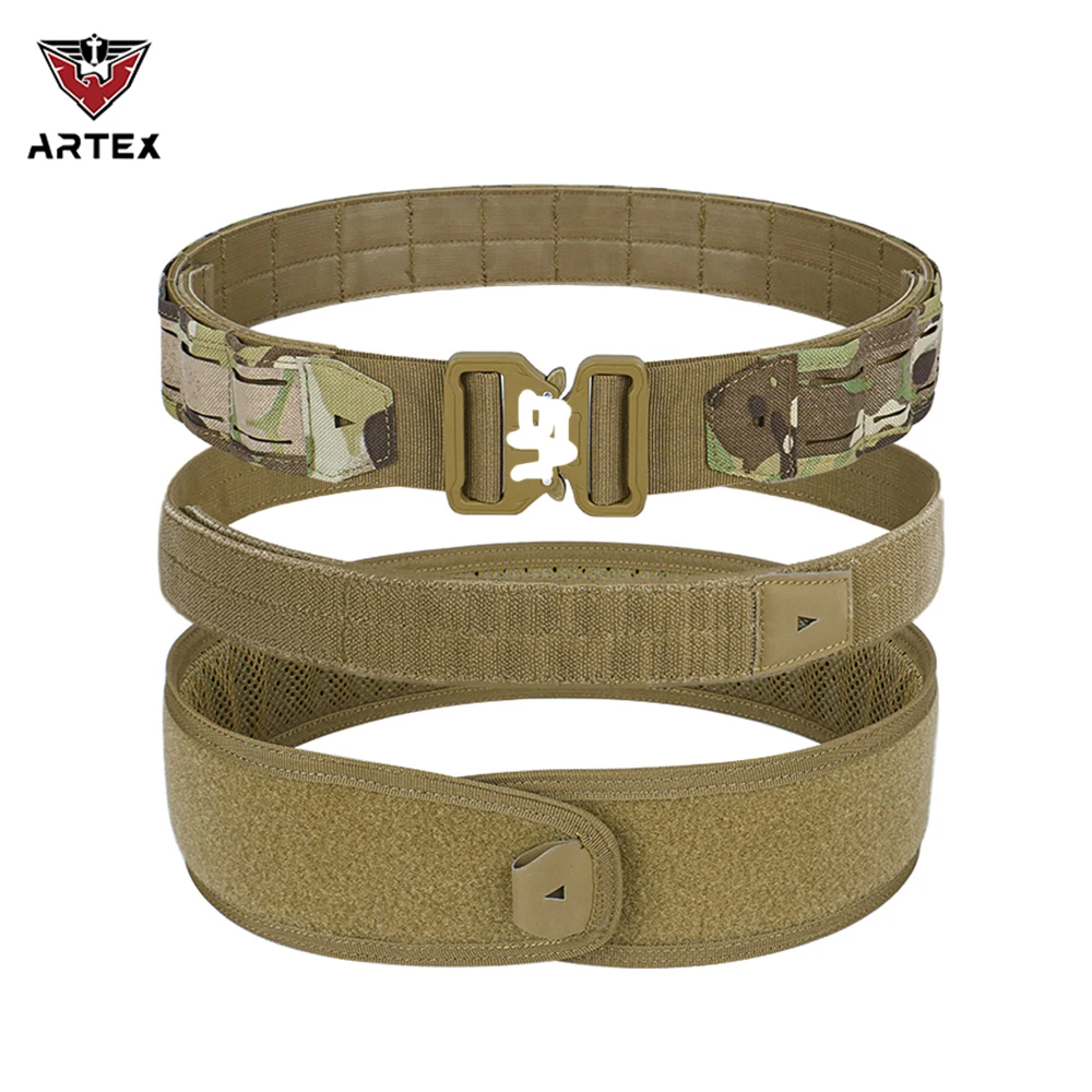 3 in one Quick Release Tactical Belt set PALS laser cut Molle Metal Buckle Duty Security Traffic air gun Belt
3 in one Quick Release Tactical Belt set PALS laser cut Molle Metal Buckle Duty Security Traffic air gun Belt