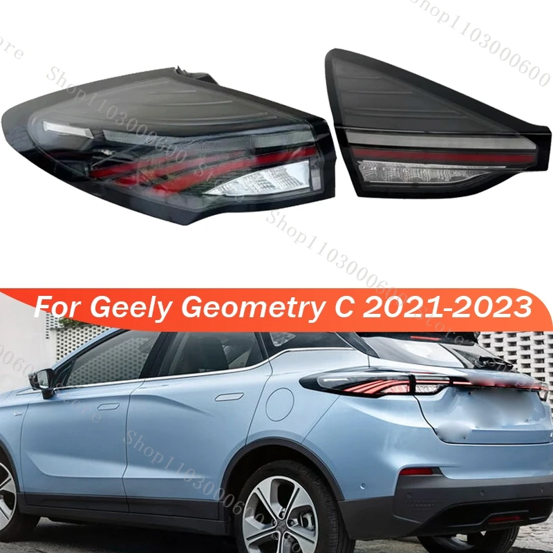 For Geely Geometry C 2021 2022 2023 Car Tail Light Assembly Tail Lamp Stop Brake Lamp Warning Reversing Light Auto Parts
For Geely Geometry C 2021 2022 2023 Car Tail Light Assembly Tail Lamp Stop Brake Lamp Warning Reversing Light Auto Parts