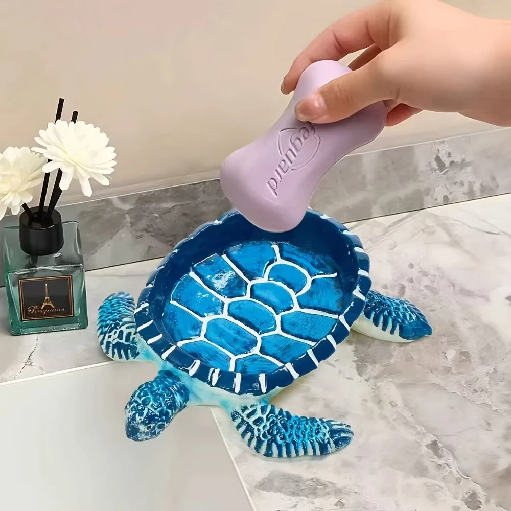 Home Turtle Soap Box Cute and Creative Cartoon Turtle Storage Toiletries, No Standing Water Soap Tray Holder Rack Tools
Home Turtle Soap Box Cute and Creative Cartoon Turtle Storage Toiletries, No Standing Water Soap Tray Holder Rack Tools