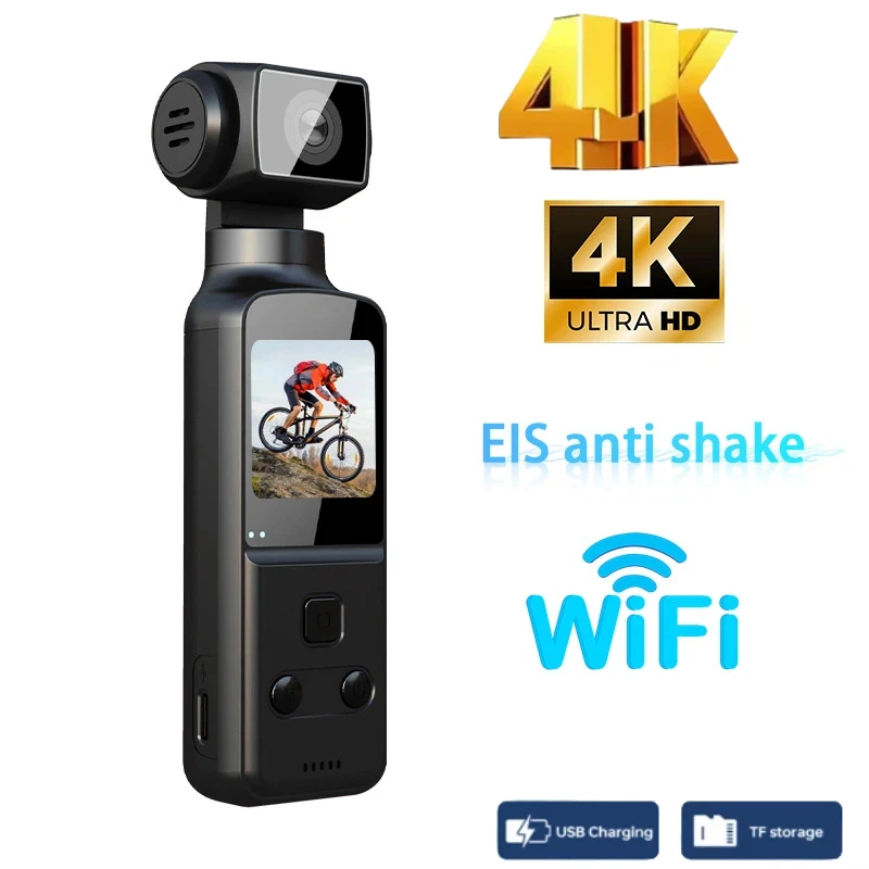 Миниатюрная портативная цифровая видеокамера 8K HD с памятью 64 ГБ, функцией EIS, профессиональной стабилизацией изображения, ночным видением и возможностью использования в качестве экшн-камеры.
Миниатюрная портативная цифровая видеокамера 8K HD с памятью 64 ГБ, функцией EIS, профессиональной стабилизацией изображения, ночным видением и возможностью использования в качестве экшн-камеры.