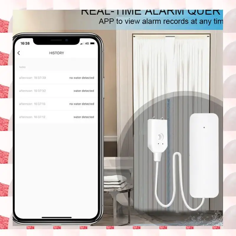 ABGN Tuya Zigbee Датчик уровня воды Сигнализация утечки Детектор утечки наводнения Сигнализация Система безопасности
ABGN Tuya Zigbee Датчик уровня воды Сигнализация утечки Детектор утечки наводнения Сигнализация Система безопасности