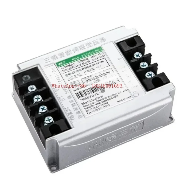 Latest Arrival 8KVA Three Nano Servo Transformer SANO IST-C5-080 Intelligent Servo Electronics 380V To 200
Latest Arrival 8KVA Three Nano Servo Transformer SANO IST-C5-080 Intelligent Servo Electronics 380V To 200