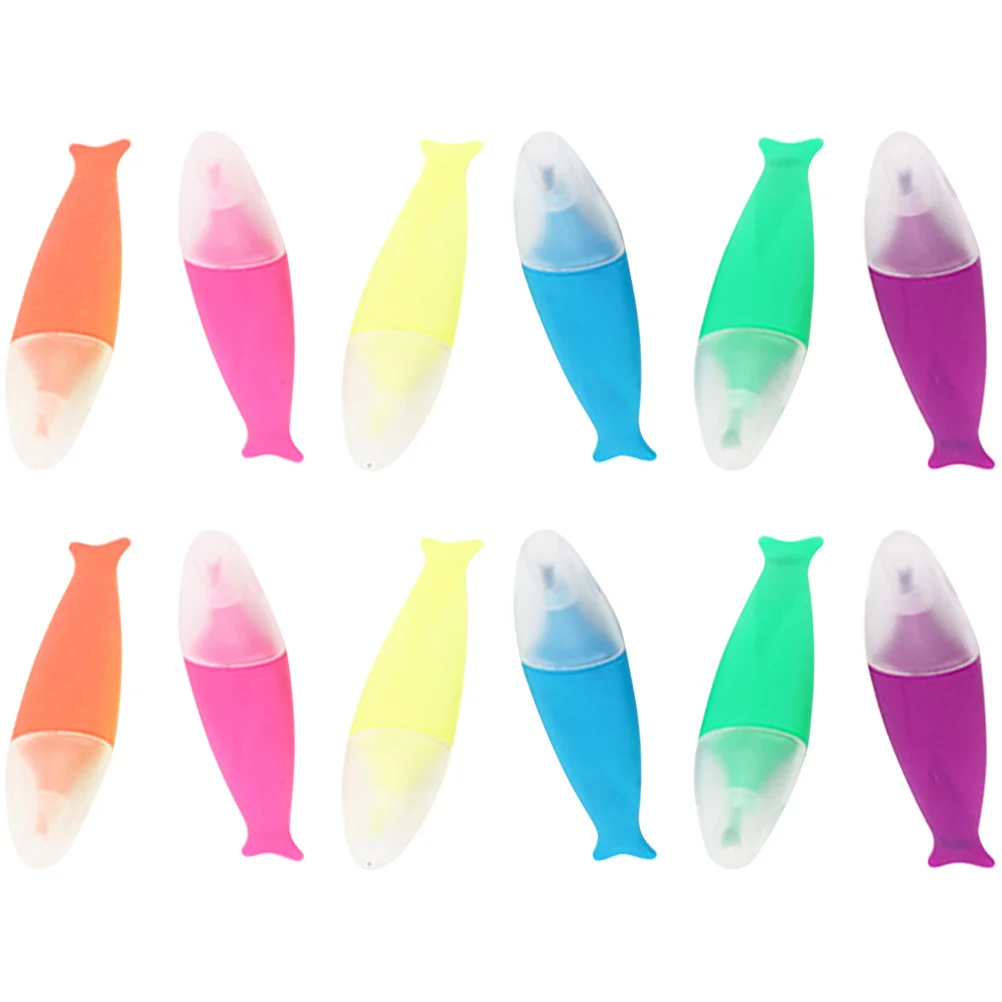 12pcs Fluorescent Watercolor Pens Highlighters Cartoon Liquid Paintbrush Markers Coloring Bulk Office Supplies Crafts
12pcs Fluorescent Watercolor Pens Highlighters Cartoon Liquid Paintbrush Markers Coloring Bulk Office Supplies Crafts