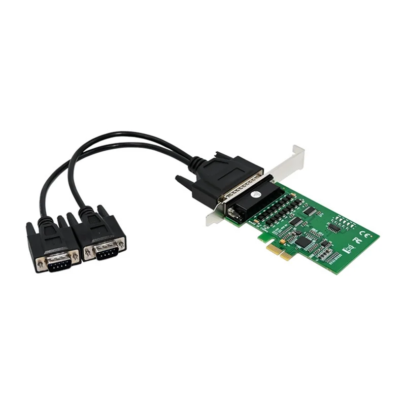 Новинка-адаптер последовательных портов PCIE RS232 Карта контроллера ввода-вывода Pcie X1 Карта Pcie 2.0 Gen1 Чипсет PCI Express XR17V352
Новинка-адаптер последовательных портов PCIE RS232 Карта контроллера ввода-вывода Pcie X1 Карта Pcie 2.0 Gen1 Чипсет PCI Express XR17V352