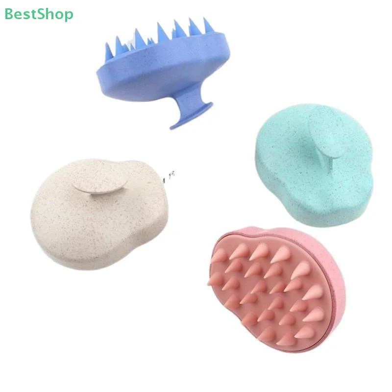 Silicone Shampoo Brush Wheat Straw TPE Handle Massage Scalp Soft Comb Hair Washing Massage Deep Scalp Cleaning Shampoo Brush
Silicone Shampoo Brush Wheat Straw TPE Handle Massage Scalp Soft Comb Hair Washing Massage Deep Scalp Cleaning Shampoo Brush