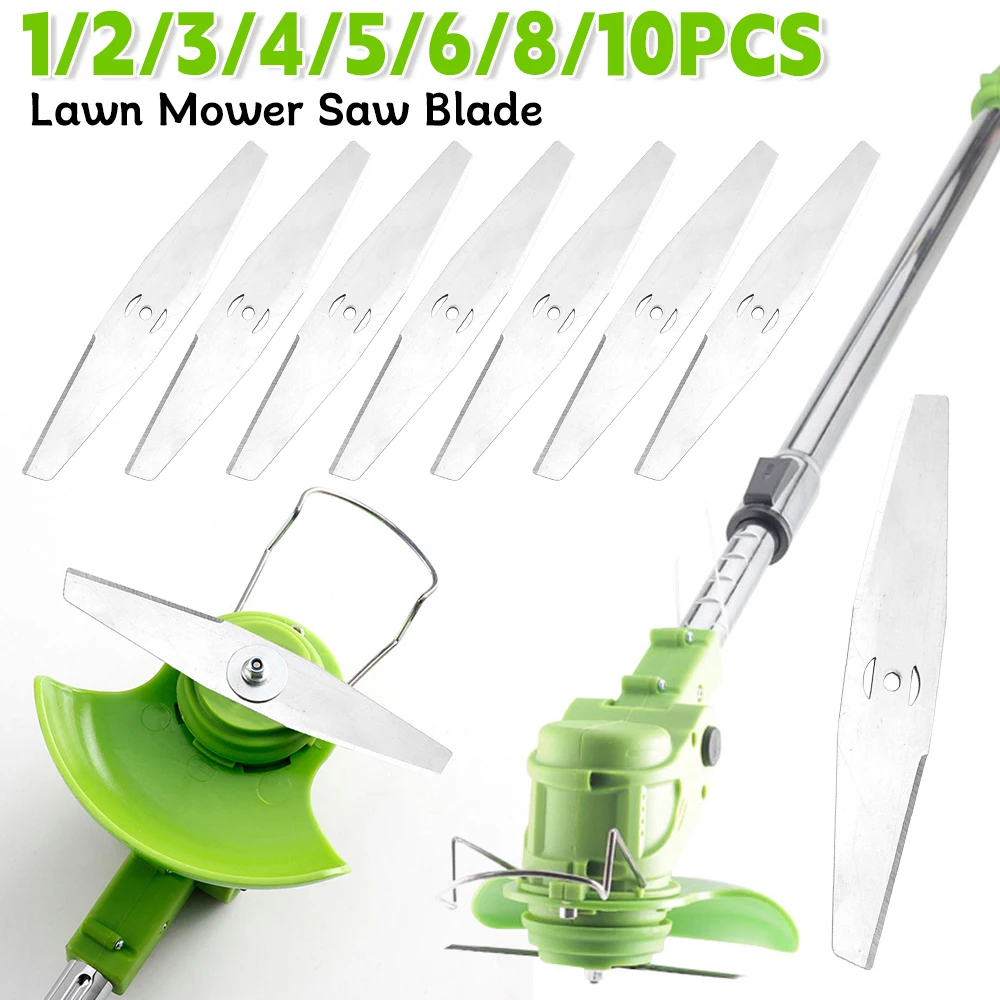 1-10PCS 200mm Metal Spare Grass String Trimmer Head Replacement Saw Blades Lawn Mower Fittings Parts Home Garden Power Tools Rep
1-10PCS 200mm Metal Spare Grass String Trimmer Head Replacement Saw Blades Lawn Mower Fittings Parts Home Garden Power Tools Rep