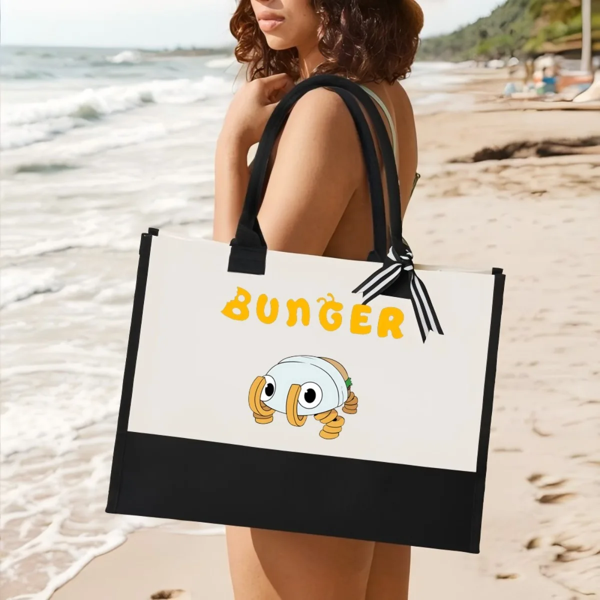 BUNGER 2026 Новое поступление, модная практичная просторная многоразовая большая сумка с узором и принтом, 2-цветная сверхпрочная большая сумка на плечо для всех
BUNGER 2026 Новое поступление, модная практичная просторная многоразовая большая сумка с узором и принтом, 2-цветная сверхпрочная большая сумка на плечо для всех