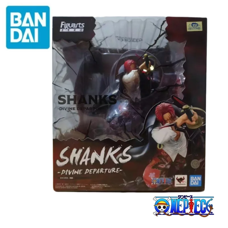 In Stock Bandai Original One Piece Shanks 100% Genuine Holiday Gifts Figurine Model Ornaments Statue Action Figure Anime
In Stock Bandai Original One Piece Shanks 100% Genuine Holiday Gifts Figurine Model Ornaments Statue Action Figure Anime
