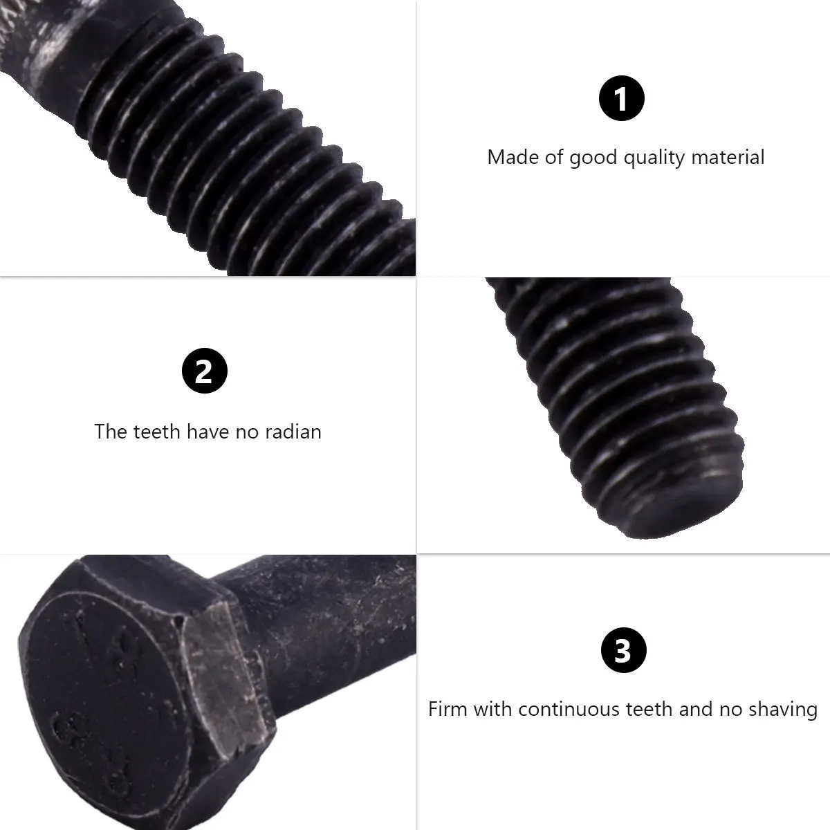 1 Set 30Mm M8 Extruder Hobbed Bolt For 3D Printer Parts 1.25Mm Tooth Spacing 7.36Mm Filament Feed Compatible With 3Mm 1.75Mm Abs
1 Set 30Mm M8 Extruder Hobbed Bolt For 3D Printer Parts 1.25Mm Tooth Spacing 7.36Mm Filament Feed Compatible With 3Mm 1.75Mm Abs