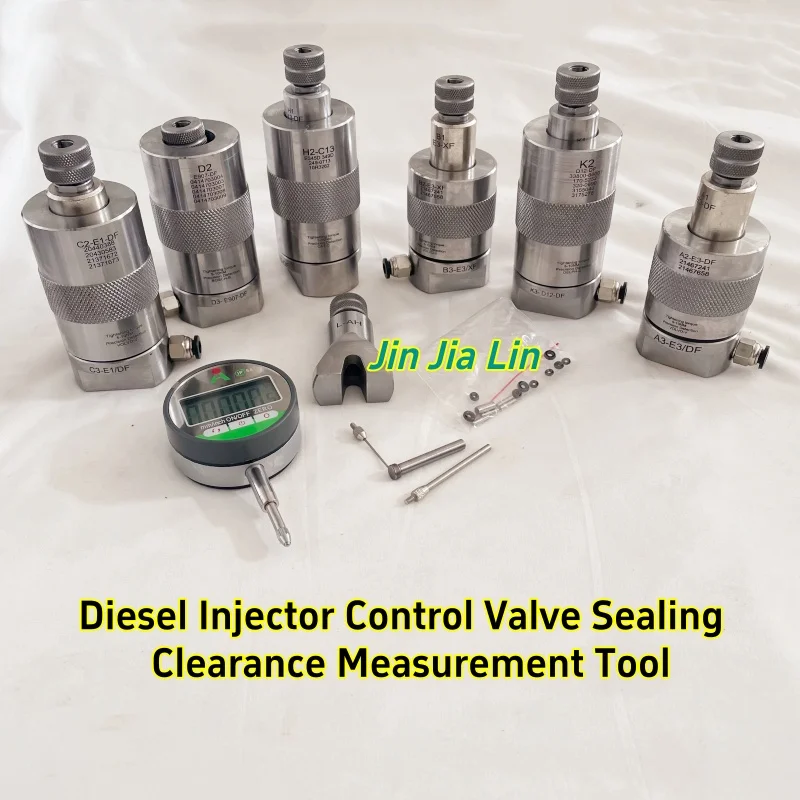 Diesel Injector Control Valve Sealing & Clearance Measurement Tool for CAT CUMMINS VOLVO Common Rail Injector Repair
Diesel Injector Control Valve Sealing & Clearance Measurement Tool for CAT CUMMINS VOLVO Common Rail Injector Repair