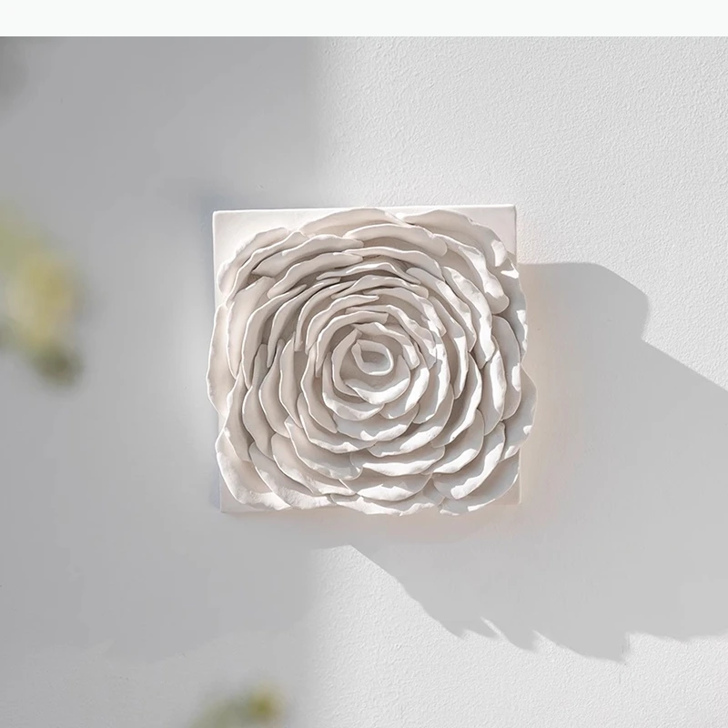 White Flowers Wall Hanging Porcelain Paintings Living Room Decoration Background Display Wall Mounted Floral Petals
White Flowers Wall Hanging Porcelain Paintings Living Room Decoration Background Display Wall Mounted Floral Petals