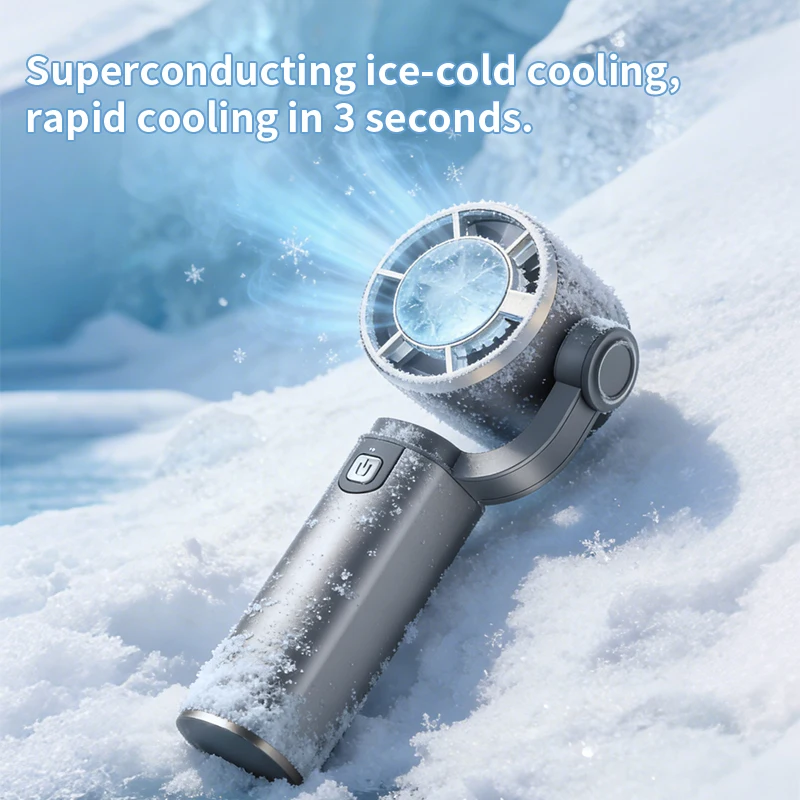 Portable Outdoor Handheld Fan 5 Speed 180 Degree Rotation Cooling USB Rechargeable Cooling Fan With Cold Compress FAN
Portable Outdoor Handheld Fan 5 Speed 180 Degree Rotation Cooling USB Rechargeable Cooling Fan With Cold Compress FAN