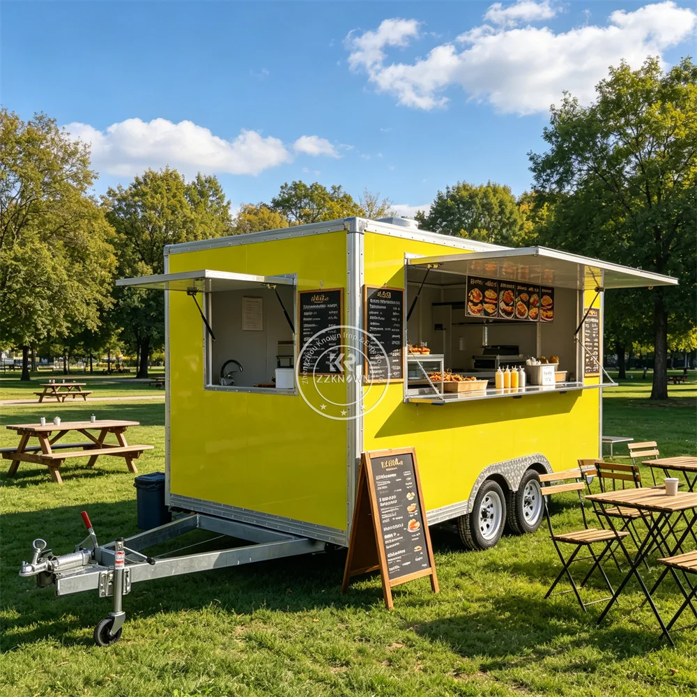 Portable Mobile Food Trailer Mobile Kitchen Trailer Street Coffee Juice Snack Fast Food Truck Fully Equipped
Portable Mobile Food Trailer Mobile Kitchen Trailer Street Coffee Juice Snack Fast Food Truck Fully Equipped