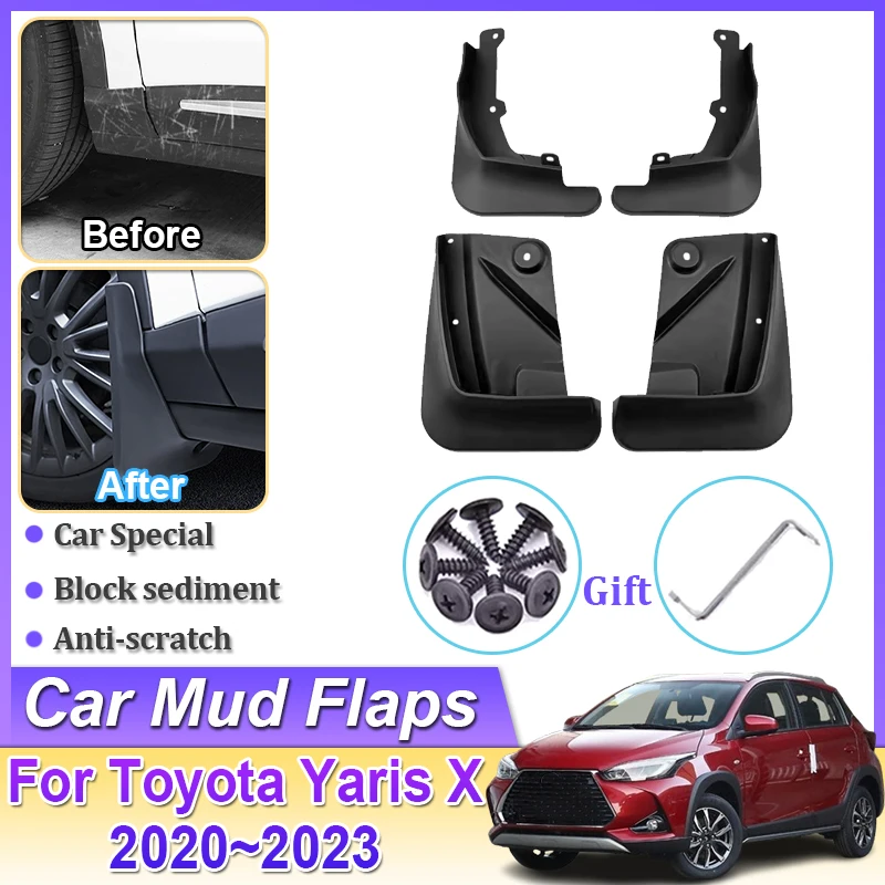 Автомобильные брызговики для Toyota Yaris X 2020 2021 2022 2023, защита от брызг, переднее и заднее крыло, чехлы на колеса, брызговики, автомобильные аксессуары
Автомобильные брызговики для Toyota Yaris X 2020 2021 2022 2023, защита от брызг, переднее и заднее крыло, чехлы на колеса, брызговики, автомобильные аксессуары