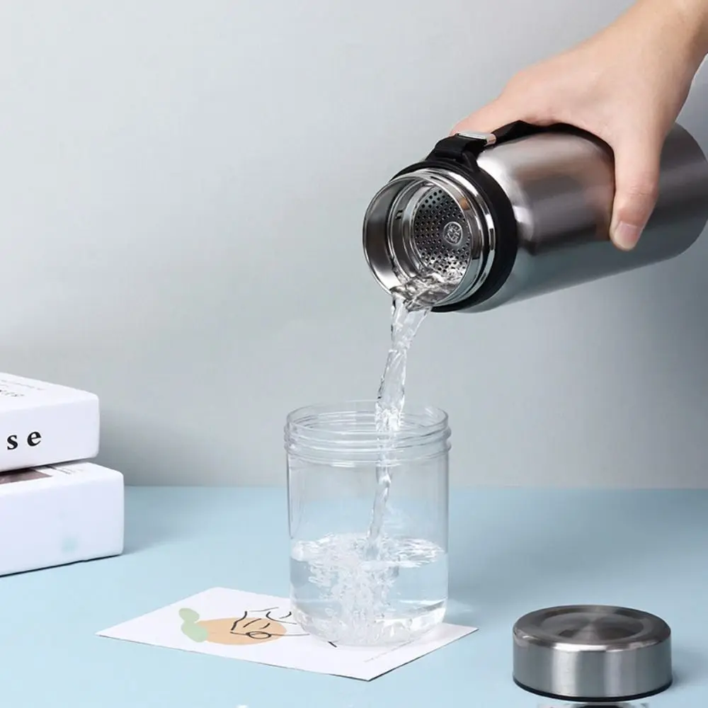 Drinkware 800/1000ml Thermal Water Bottle Stainless Steel with Filter Thermos Cup Large Capacity Vacuum Flasks Sport
Drinkware 800/1000ml Thermal Water Bottle Stainless Steel with Filter Thermos Cup Large Capacity Vacuum Flasks Sport