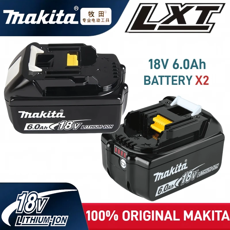 2025 NEW Makita 18V Battery 6Ah/5Ah/3Ah rechargeable,for Makita Drill LXT400 DGA404 DDF487 DTW700 DTD173 DJV182 HR180 DRT52
2025 NEW Makita 18V Battery 6Ah/5Ah/3Ah rechargeable,for Makita Drill LXT400 DGA404 DDF487 DTW700 DTD173 DJV182 HR180 DRT52