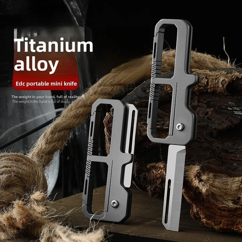 TC4 Titanium Alloy EDC Portable Keychain Multitool Mini Pocket Outdoor Daily Carry Utility Disassemble Tool
TC4 Titanium Alloy EDC Portable Keychain Multitool Mini Pocket Outdoor Daily Carry Utility Disassemble Tool