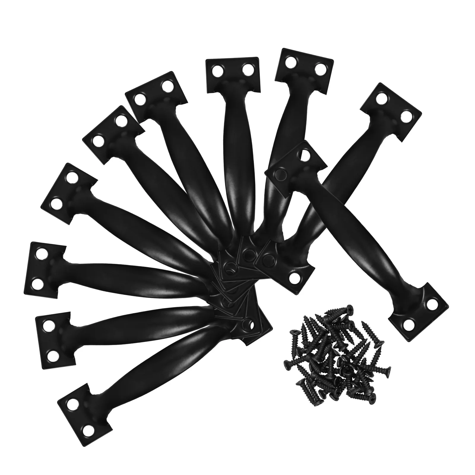 10 PCS Door Handle Cabinet Knobs Doors Pull for Gates Dressing Table Iron Barn
10 PCS Door Handle Cabinet Knobs Doors Pull for Gates Dressing Table Iron Barn