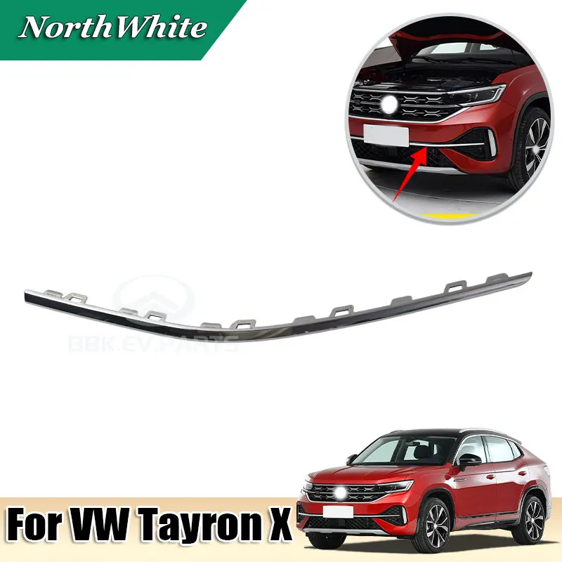 Chrome Foglight Bright Strip Decorative Strip Trim For VW Tayron X Front Bumper Trim Strip
Chrome Foglight Bright Strip Decorative Strip Trim For VW Tayron X Front Bumper Trim Strip
