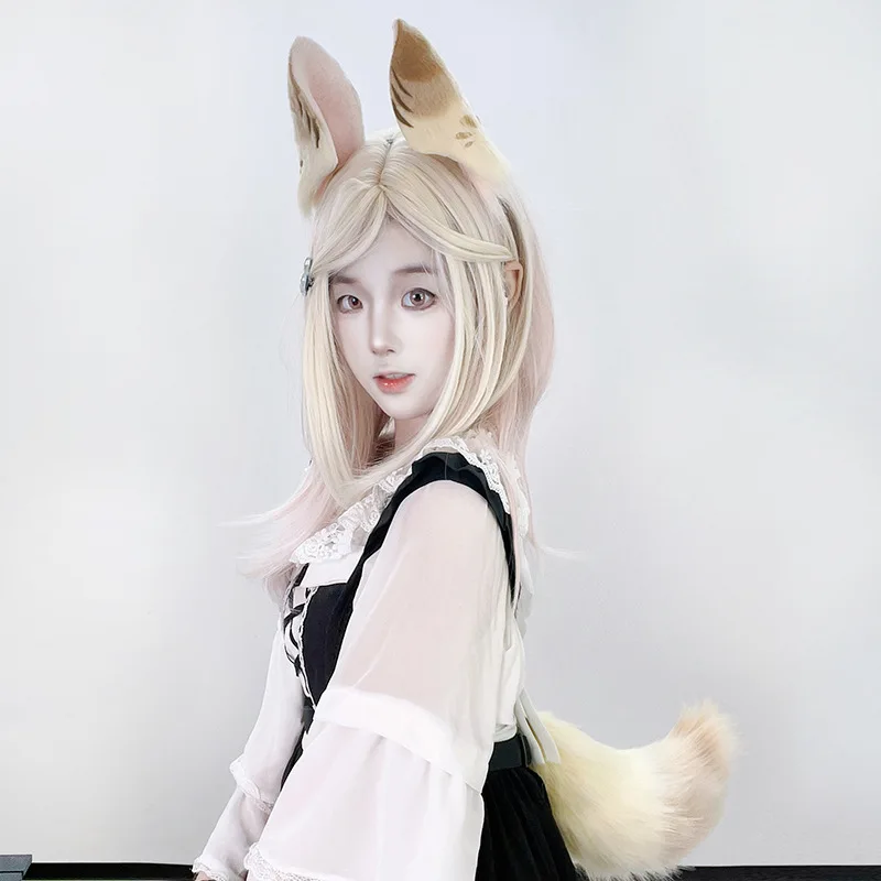 Game Alice Cosplay Ear Headband Furry Headband Furry Tail Headband Halloween Christmas Cute Lolita Cosplay Prop
Game Alice Cosplay Ear Headband Furry Headband Furry Tail Headband Halloween Christmas Cute Lolita Cosplay Prop