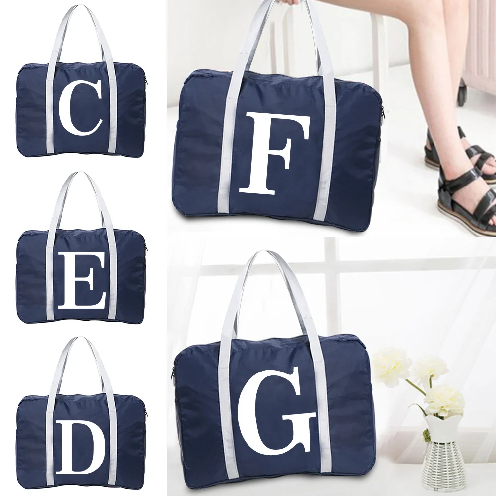 Luggage Travel Bags Nylon Unisex Foldable Water Proof Large Capacity Bag White Letter Printed Women New Handbag Men Travel Bags
Luggage Travel Bags Nylon Unisex Foldable Water Proof Large Capacity Bag White Letter Printed Women New Handbag Men Travel Bags