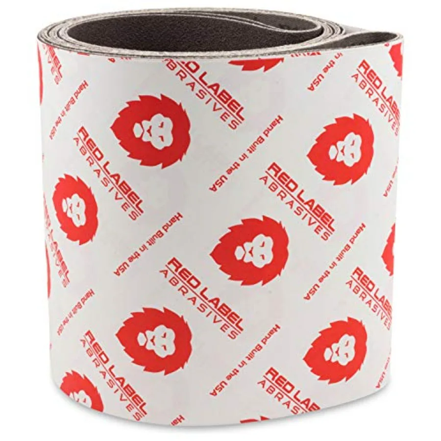 Red Label Abrasives 6 X 89 Inch Aluminum Oxide Multipurpose Sanding Belts for Woodworking Leather Rubber Plastic and Light Meta
Red Label Abrasives 6 X 89 Inch Aluminum Oxide Multipurpose Sanding Belts for Woodworking Leather Rubber Plastic and Light Meta