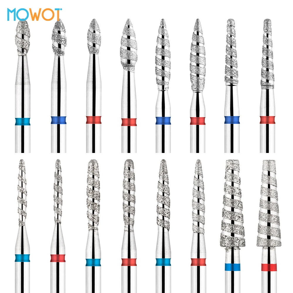 MOWOT 2Pcs Tornado Flame Diamond Nail Drill Bits 3/32'' Manicure Milling Cutter Rotary Cuticle Clean Burr Nail Files Nail Tools
MOWOT 2Pcs Tornado Flame Diamond Nail Drill Bits 3/32'' Manicure Milling Cutter Rotary Cuticle Clean Burr Nail Files Nail Tools