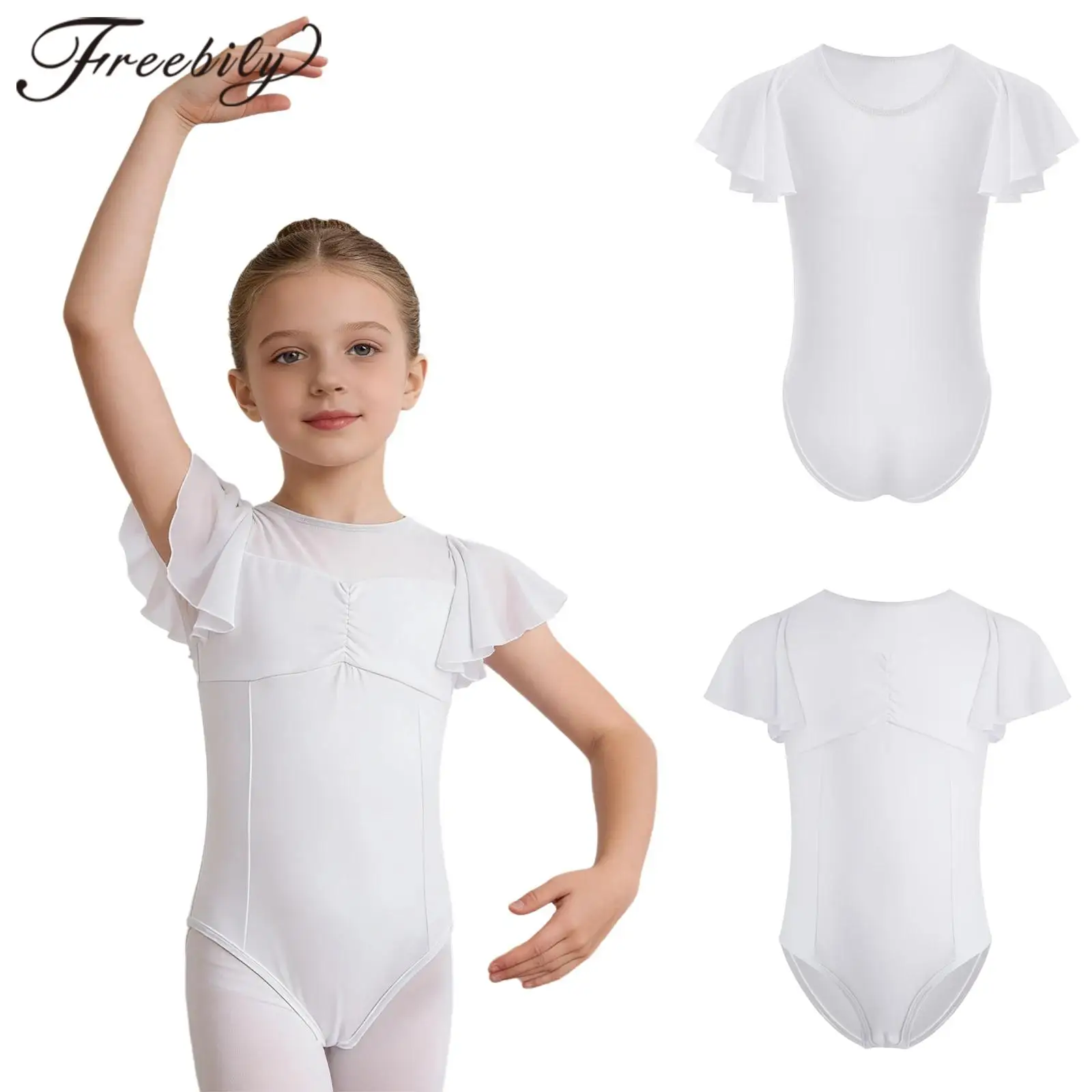 Girls Mesh Patchwork Ballet Dance Leotard Children's Sleeveless Gymnastics Skating Bodysuit Kids Ballerina Practice Costumes
Girls Mesh Patchwork Ballet Dance Leotard Children's Sleeveless Gymnastics Skating Bodysuit Kids Ballerina Practice Costumes