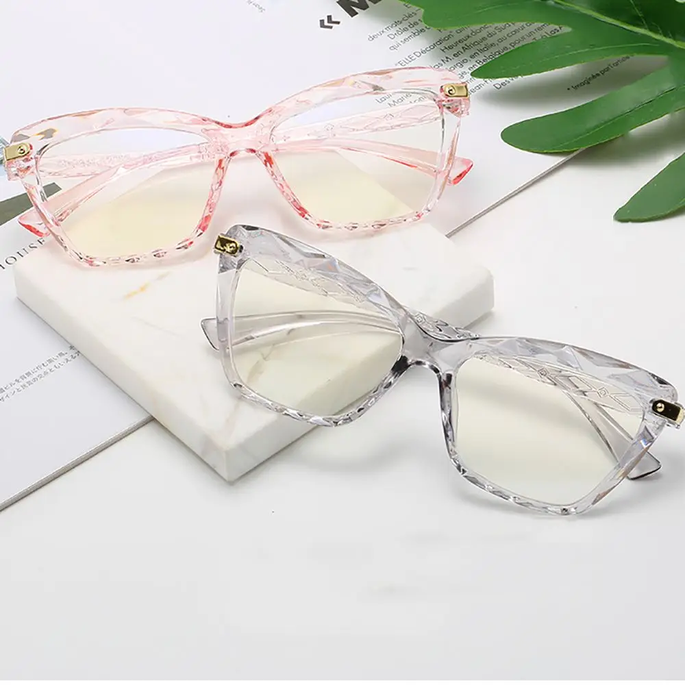 Classic Transparent Blocking Glasses Female Square Eyewear Computer Glasses Optical Spectacle Cat Eye Glasses Reading Glasses
Classic Transparent Blocking Glasses Female Square Eyewear Computer Glasses Optical Spectacle Cat Eye Glasses Reading Glasses