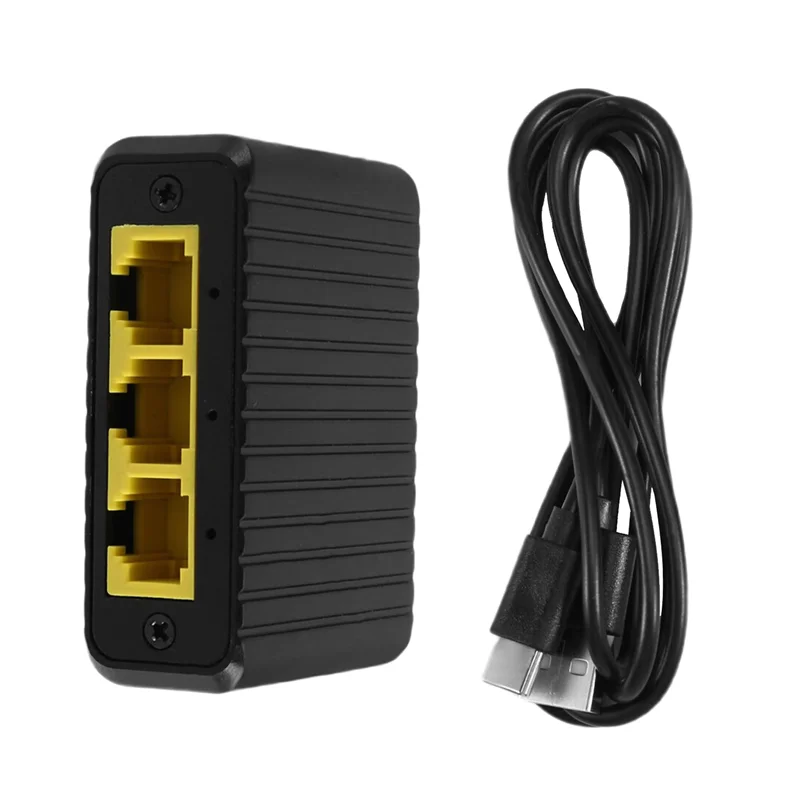 Stylish-For Router Lan Hub Compatible Ethernet Switch 1000Mbps 4 Port Gigabit Network Expansion 1In 3 Out Full/Half Duplex
Stylish-For Router Lan Hub Compatible Ethernet Switch 1000Mbps 4 Port Gigabit Network Expansion 1In 3 Out Full/Half Duplex