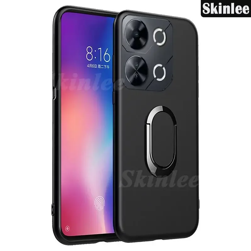 Skinlee For ITEL P65 P55 5G Case With Holder Ring Silicone Soft TPU Ultra-Thin Cover For ITEL P55 4G ITEL p65 Back Casing
Skinlee For ITEL P65 P55 5G Case With Holder Ring Silicone Soft TPU Ultra-Thin Cover For ITEL P55 4G ITEL p65 Back Casing