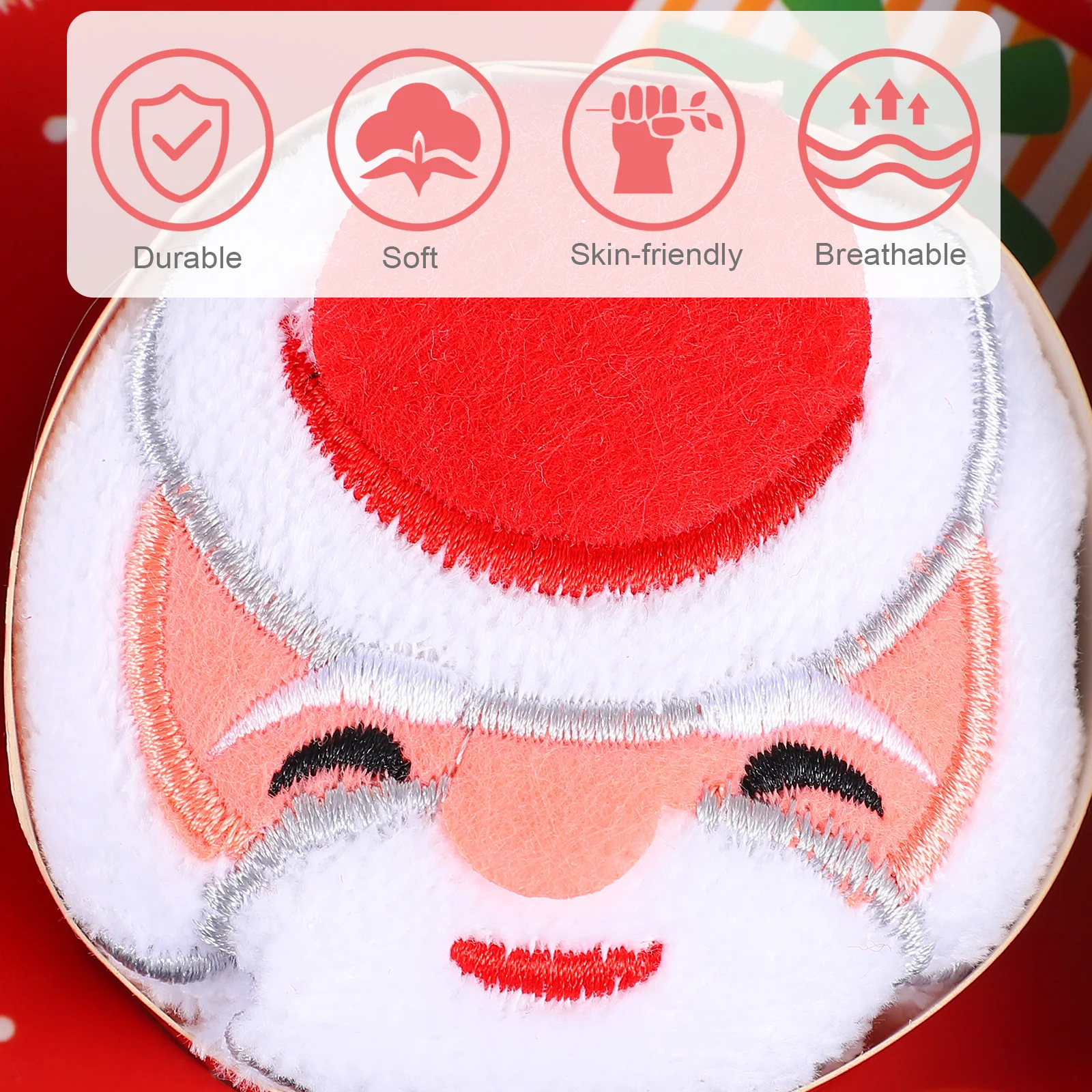 1 Set Christmas Cotton Towels Skin-Friendly Water Absorbing Soft Holiday Gift Towel For Decor Xmas Embroidery Towel Party Favor 
1 Set Christmas Cotton Towels Skin-Friendly Water Absorbing Soft Holiday Gift Towel For Decor Xmas Embroidery Towel Party Favor