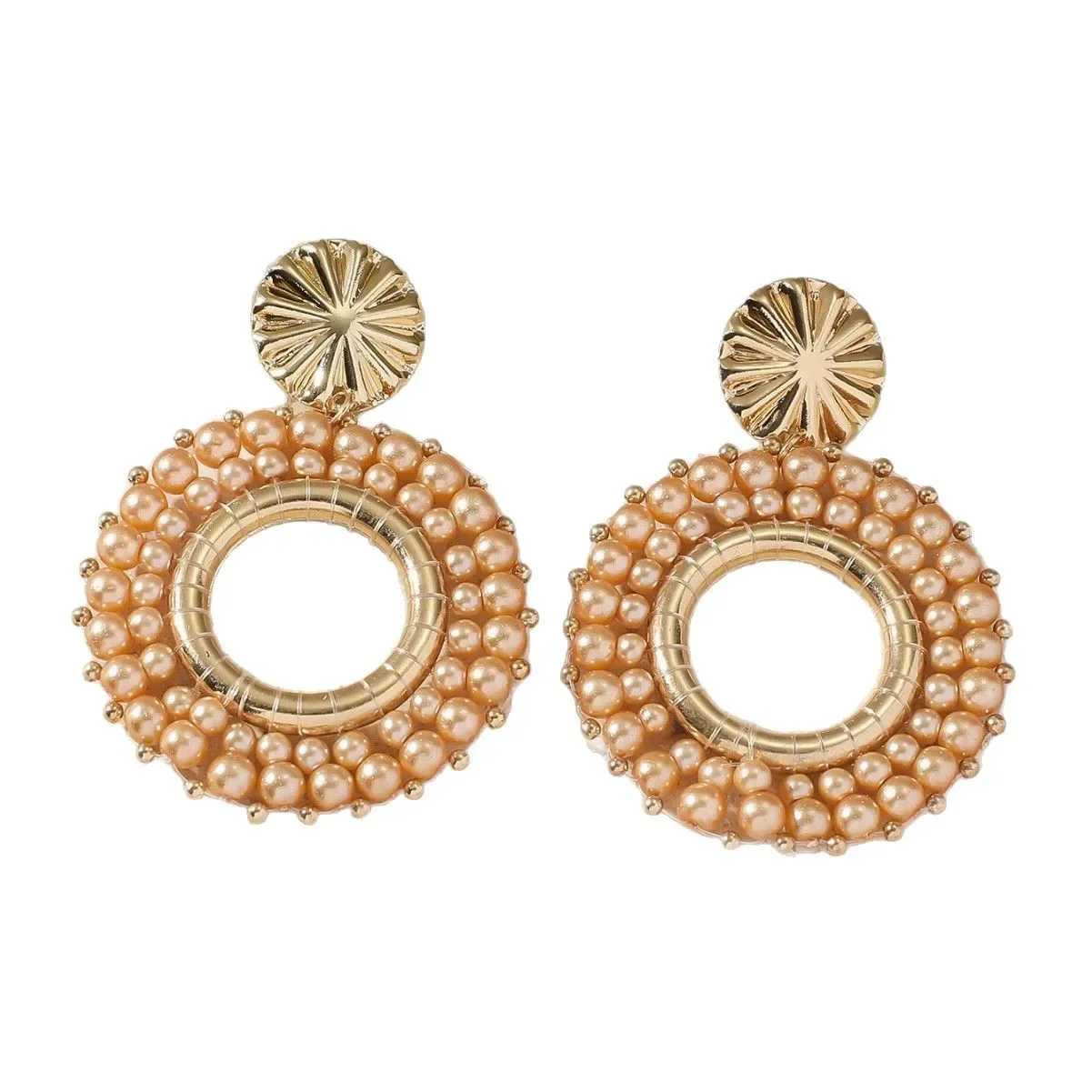 ZGMXR женские модные простые серьги из бисера в стиле ретро, богемный сплав, ручное плетение, круг, креативные ювелирные изделия из хрустальных рисовых бусин
ZGMXR женские модные простые серьги из бисера в стиле ретро, богемный сплав, ручное плетение, круг, креативные ювелирные изделия из хрустальных рисовых бусин