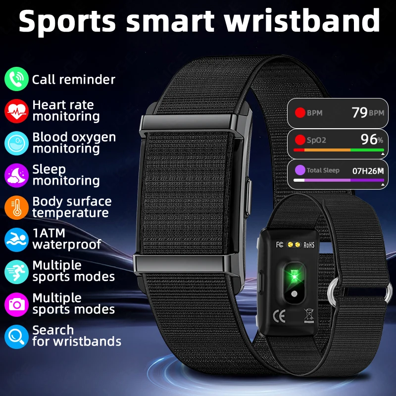 LIGE Health Smart Bracelet for Couples Heart Rate Monitor Activity Fitness Tracker Men Women Band Sports Waterproof Smart Watch
LIGE Health Smart Bracelet for Couples Heart Rate Monitor Activity Fitness Tracker Men Women Band Sports Waterproof Smart Watch