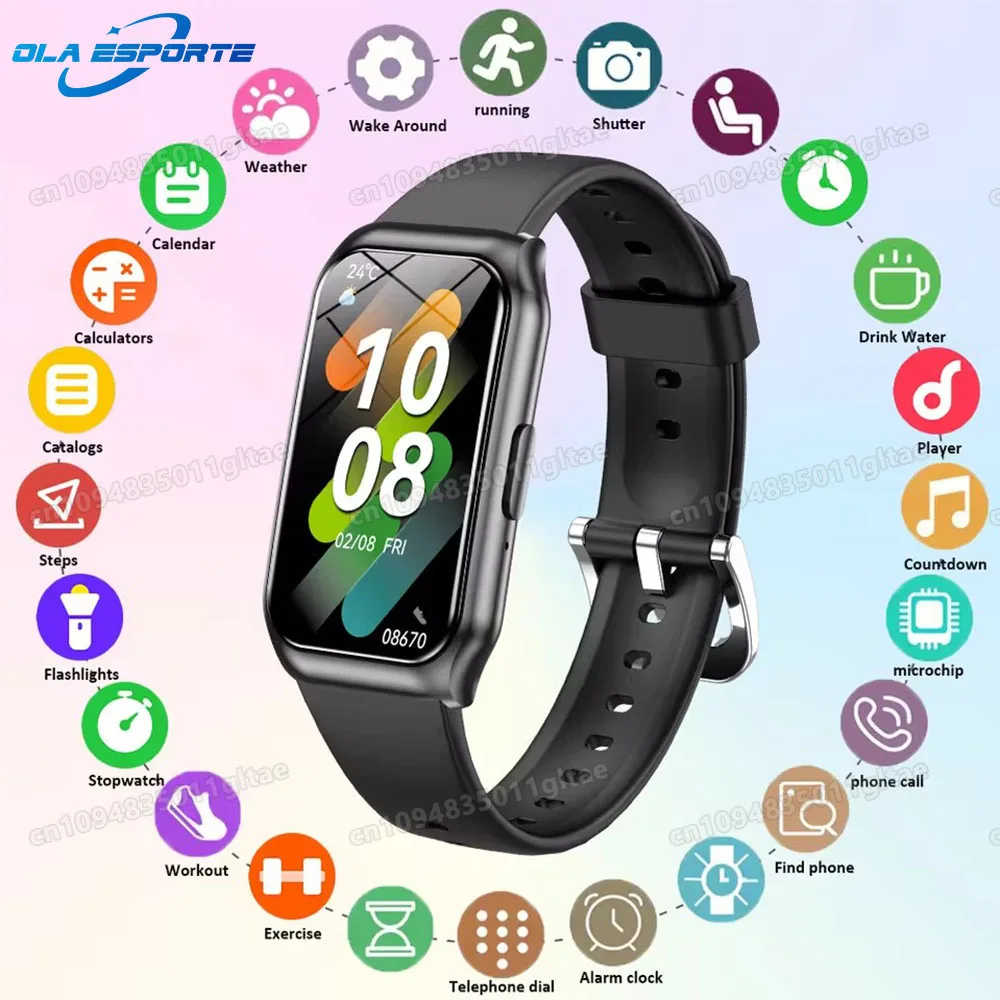 New 1.45inch Full Screen Smart Watch Men Women BT Call Outdoors Sports Waterproof Health Monitor Watch SOS Digital Smartwatch
New 1.45inch Full Screen Smart Watch Men Women BT Call Outdoors Sports Waterproof Health Monitor Watch SOS Digital Smartwatch