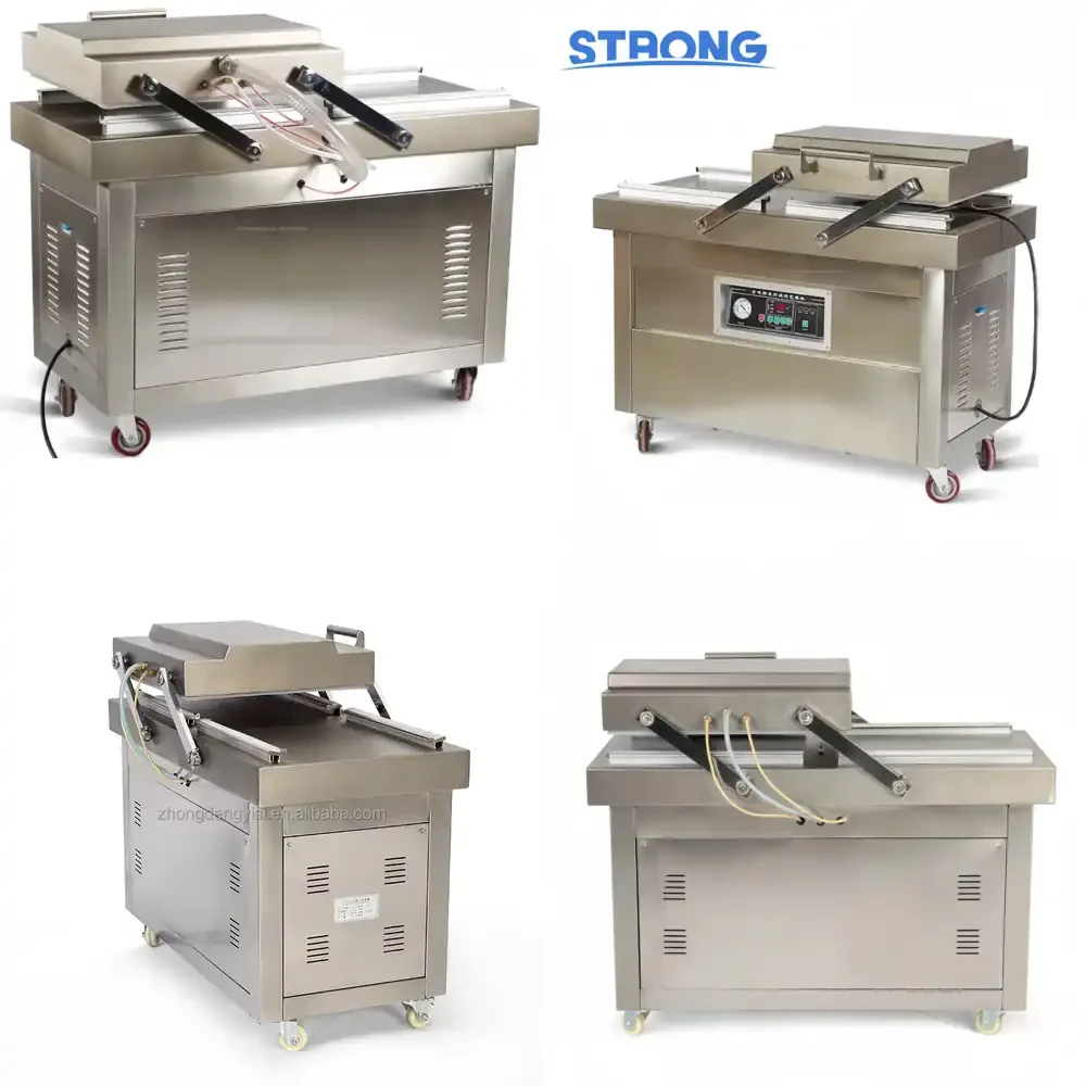Automatic Double-chamber Vacuum Packaging Machine Food Vacuum Sealing Machine for Seafood Bacon Dried Fish Pork Beef Rice
Automatic Double-chamber Vacuum Packaging Machine Food Vacuum Sealing Machine for Seafood Bacon Dried Fish Pork Beef Rice