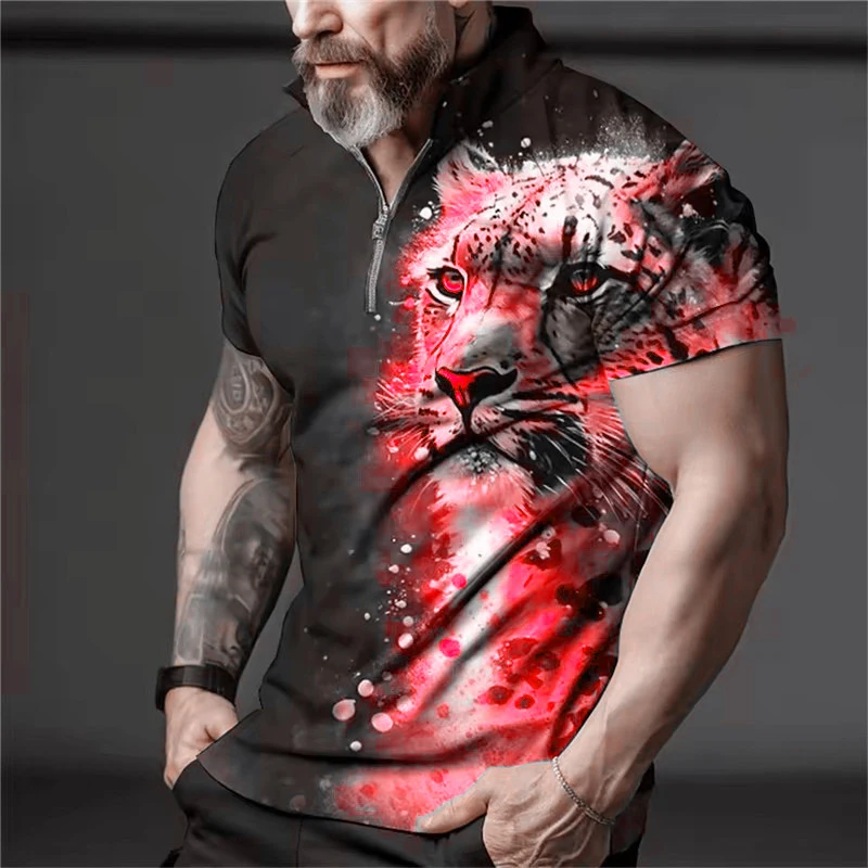 Fashion Tie-dye Leopard Pattern Men's Polos T-Shirts Short Sleeve 3D Printed Street Hip Hop POLO Tee 6XL Plus Size Casual Tops
Fashion Tie-dye Leopard Pattern Men's Polos T-Shirts Short Sleeve 3D Printed Street Hip Hop POLO Tee 6XL Plus Size Casual Tops