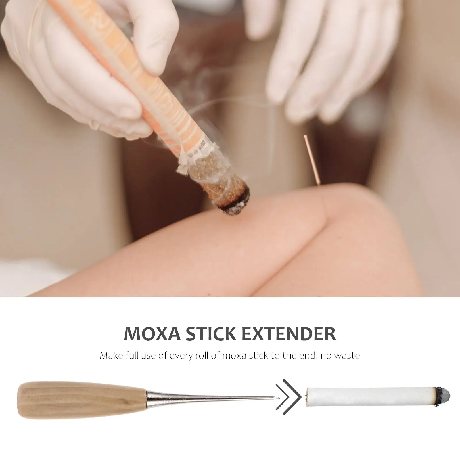 2 Pcs Moxa Extender Moxibustion Prolong Tool Burner Massage Stainless Steel Portable Stick Therapy Accupuncture
2 Pcs Moxa Extender Moxibustion Prolong Tool Burner Massage Stainless Steel Portable Stick Therapy Accupuncture