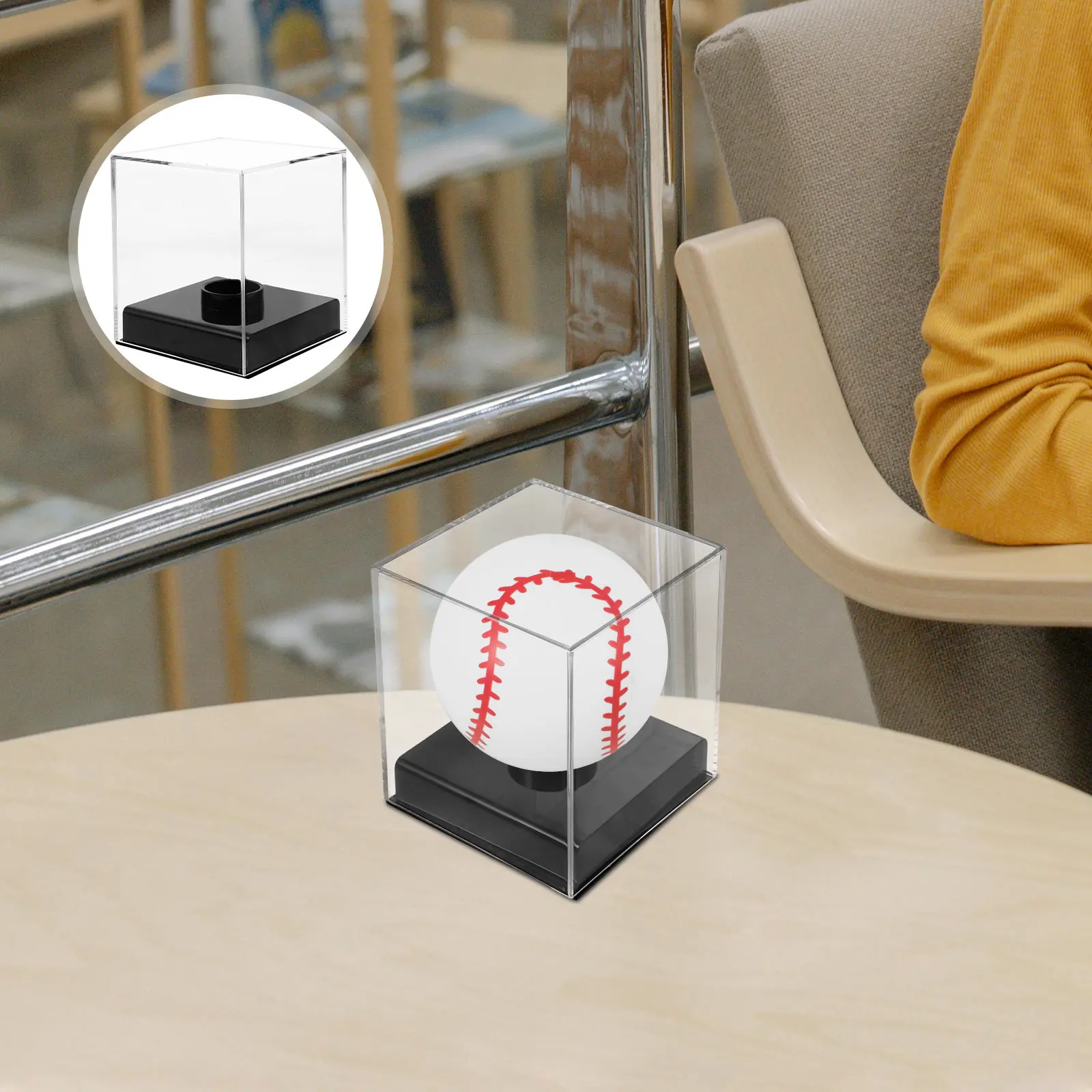 Baseball Display Case Clear Acrylic Square Box for Indoor Home Use Holds Sports Balls Securely Organized Neat Presentation
Baseball Display Case Clear Acrylic Square Box for Indoor Home Use Holds Sports Balls Securely Organized Neat Presentation