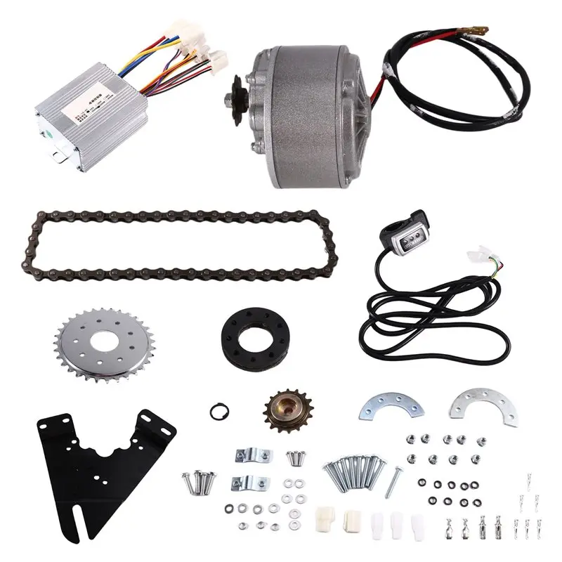A65P-24V 450W High Power Brushed DC Motor Bicycle Modification Kit Reduction Gear Motor For Left Side Bicycle
A65P-24V 450W High Power Brushed DC Motor Bicycle Modification Kit Reduction Gear Motor For Left Side Bicycle