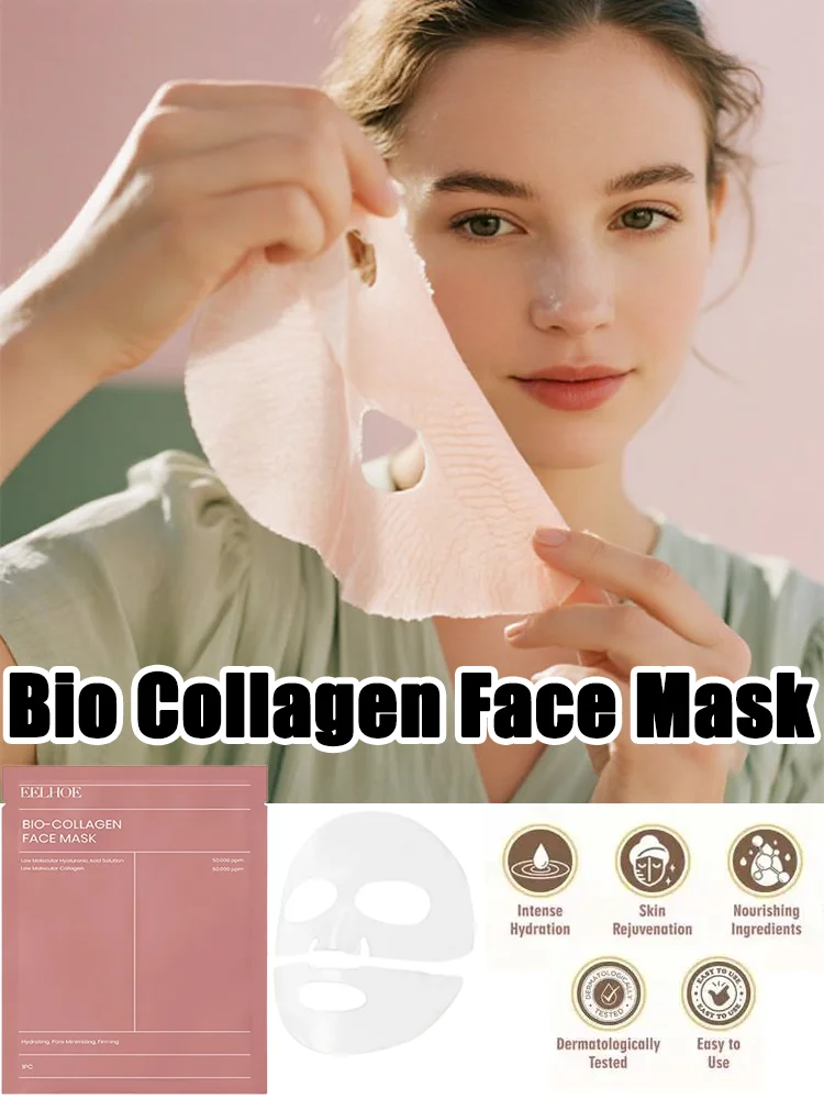 Bio Collagen Face Mask Lift Firm Skin Anti Aging Fade Face Fine Line Repair Barrier Shrink Pores Hydrating Brightening Face Skin
Bio Collagen Face Mask Lift Firm Skin Anti Aging Fade Face Fine Line Repair Barrier Shrink Pores Hydrating Brightening Face Skin