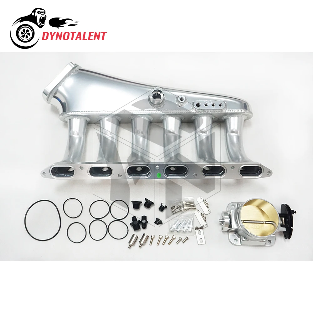 DYN RACING High Quality Aluminum For M50 M52 Billet Intake Manifold 90mm with fuel rail kit and throttle body set
DYN RACING High Quality Aluminum For M50 M52 Billet Intake Manifold 90mm with fuel rail kit and throttle body set