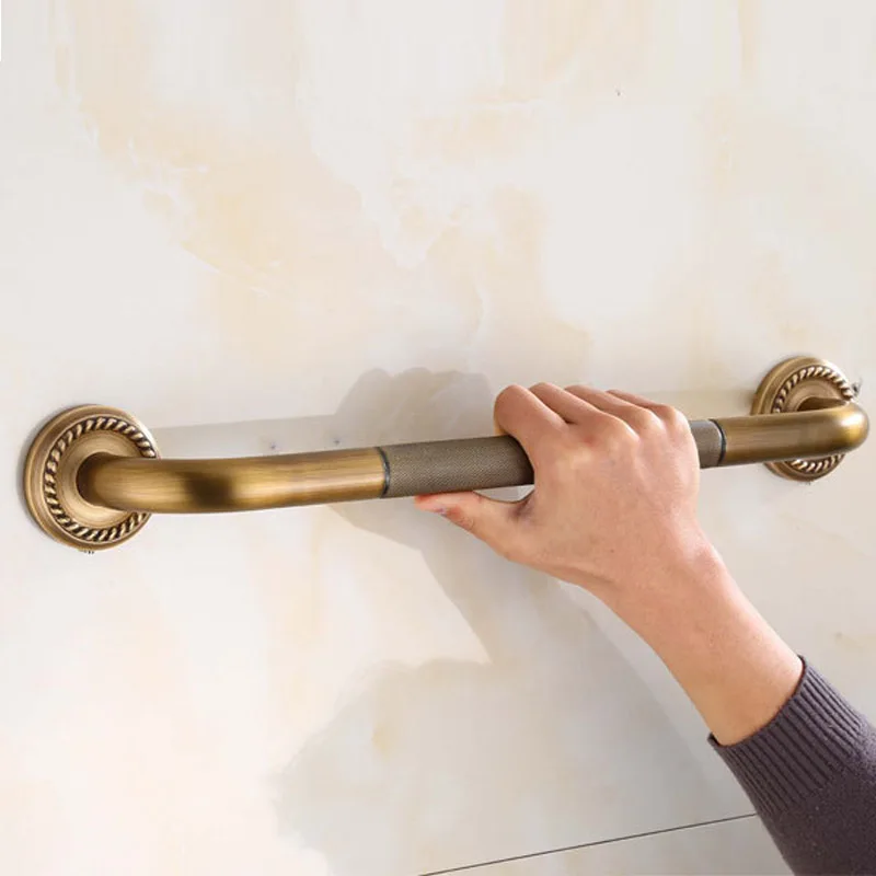 Antique Brass Color Bronze Brass 50cm Bathroom Tub Toilet Handrail Grab Bar Shower Safety Support Handle
Antique Brass Color Bronze Brass 50cm Bathroom Tub Toilet Handrail Grab Bar Shower Safety Support Handle