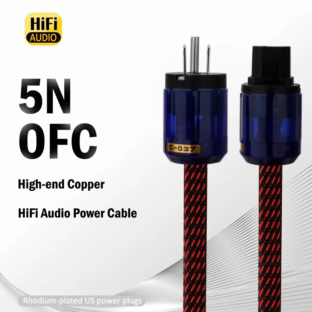 PCS HiFi Audiophile Power Cord with US/EURhodium Plated Connector Plug+ IEC 320 C15 Female Connector Audio AC Power Cable 125V
PCS HiFi Audiophile Power Cord with US/EURhodium Plated Connector Plug+ IEC 320 C15 Female Connector Audio AC Power Cable 125V