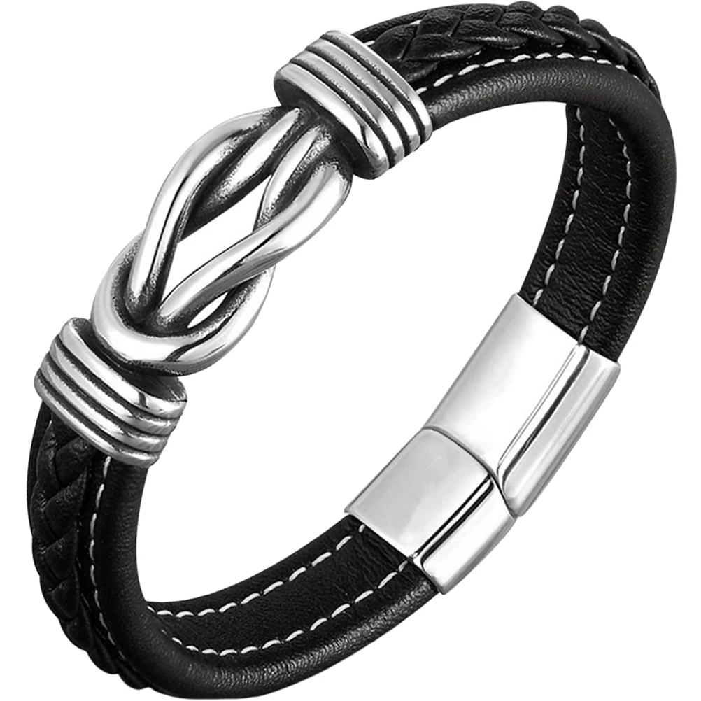 Stainless Steel Women Magnetic Clasp Cuff Bangle Wristband Punk Braided Bracelet Mothers Child Stainless Steel Bracelet
Stainless Steel Women Magnetic Clasp Cuff Bangle Wristband Punk Braided Bracelet Mothers Child Stainless Steel Bracelet