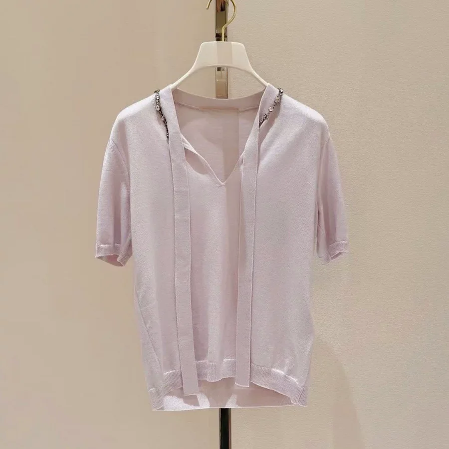 2026 Summer Women's Sweaters And Pullovers Wool Casual Ladies Purple Knitted Tops Diamonds
2026 Summer Women's Sweaters And Pullovers Wool Casual Ladies Purple Knitted Tops Diamonds