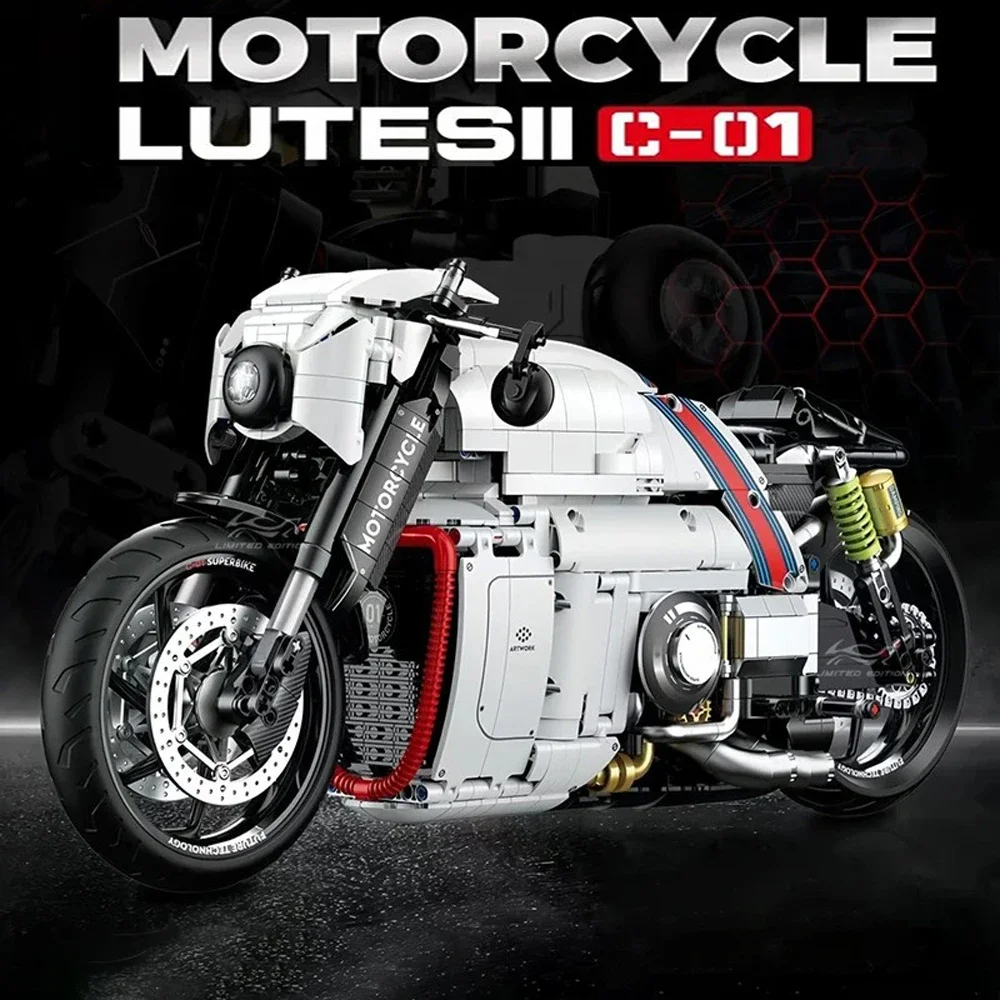 Transformer Lotus C-01 Motorcycle Model 2In1 Robot Building Blocks Technical 1:5 Motorbike Assembly Bricks Kids Toys For Gifts
Transformer Lotus C-01 Motorcycle Model 2In1 Robot Building Blocks Technical 1:5 Motorbike Assembly Bricks Kids Toys For Gifts
