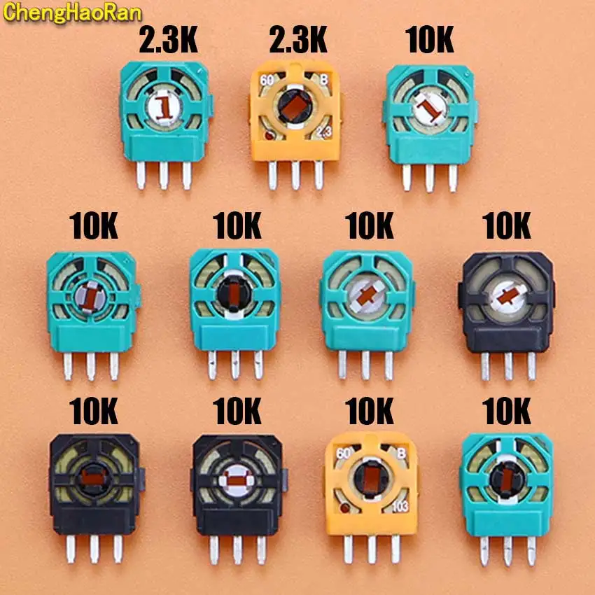 2pcs Original 3D Analog Micro Switch Sensor for PS4 PS5 Controller 3D Thumbstick Axis Resistors Potentiometer for Xbox one
2pcs Original 3D Analog Micro Switch Sensor for PS4 PS5 Controller 3D Thumbstick Axis Resistors Potentiometer for Xbox one