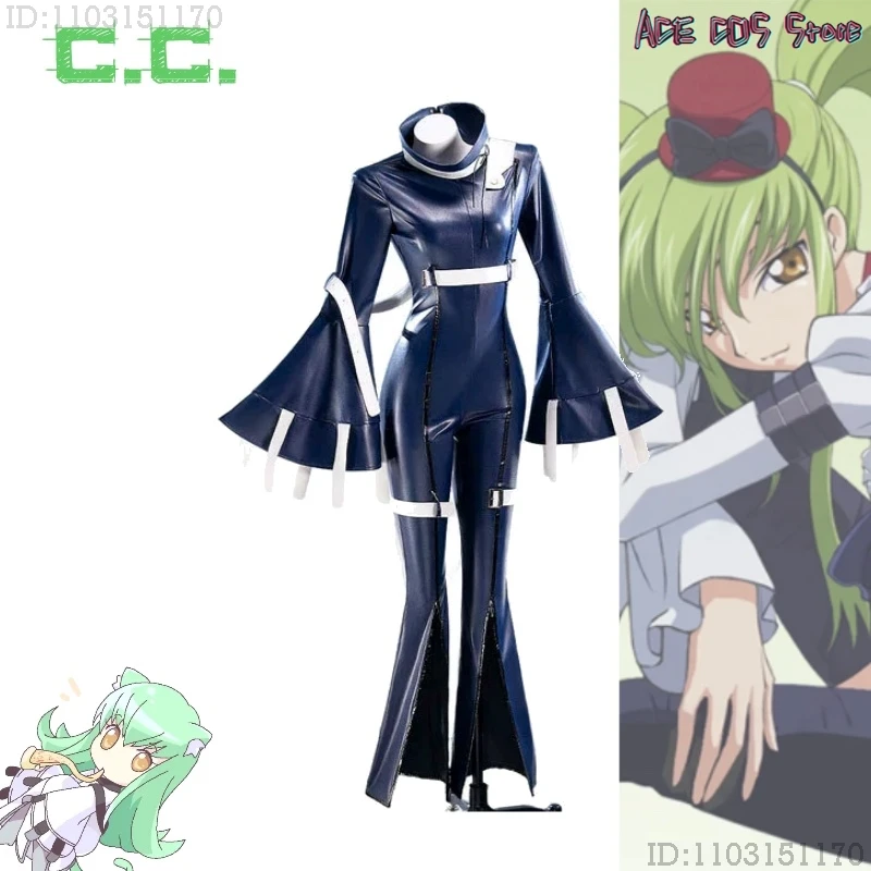 CODE GEASS Lelouch of the Rebellion C.C. One Character Destiny's Witch And Green Hair Bondage Gear Cosplay Costume Anime All Set
CODE GEASS Lelouch of the Rebellion C.C. One Character Destiny's Witch And Green Hair Bondage Gear Cosplay Costume Anime All Set